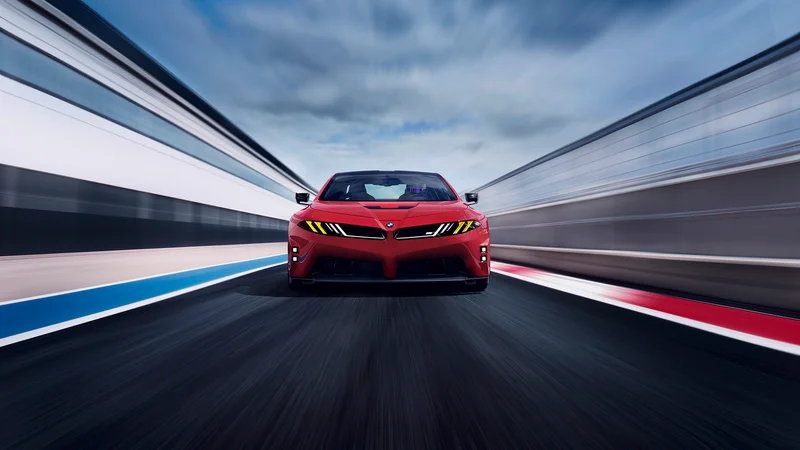 BMW M3 Electric Concept Drives Future Performance with Four Motors