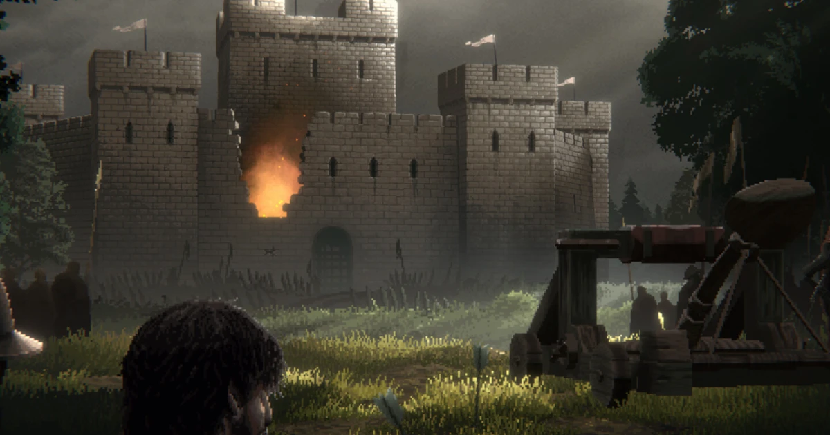 Cover art of Defender of the Crown The Legend Returns medieval RPG game
