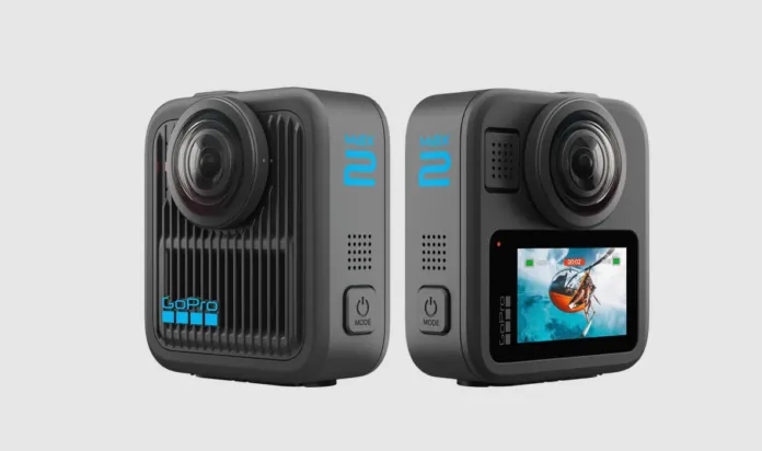 GoPro MAX2 rugged 360 camera with built-in GPS
