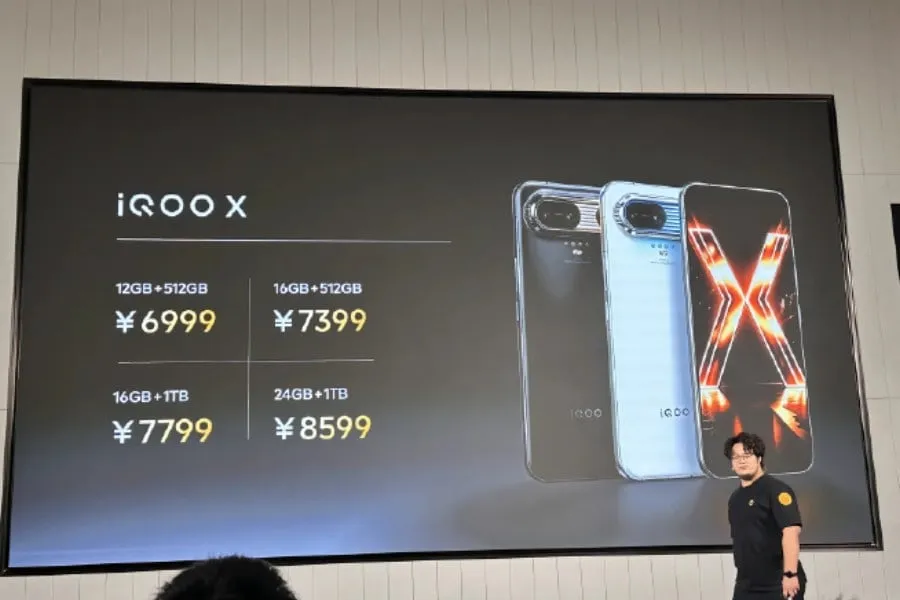 iQOO X Concept Phone Price Chart