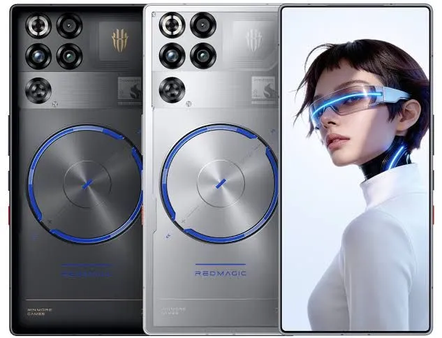 RedMagic 11S Pro gaming phone with illuminated cooling system and shoulder triggers