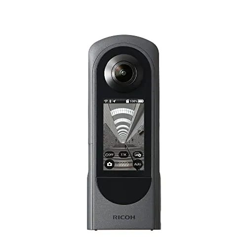 Ricoh Theta X professional 360 camera with touchscreen