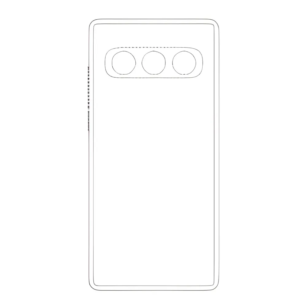 The alleged camera design of the Galaxy S27 Ultra from the WIPO design database.