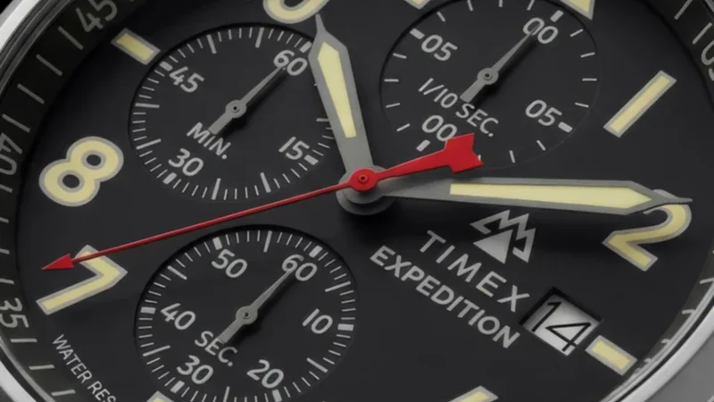 Timex Adds 100-Meter Chronographs To Expedition Sierra Field Line