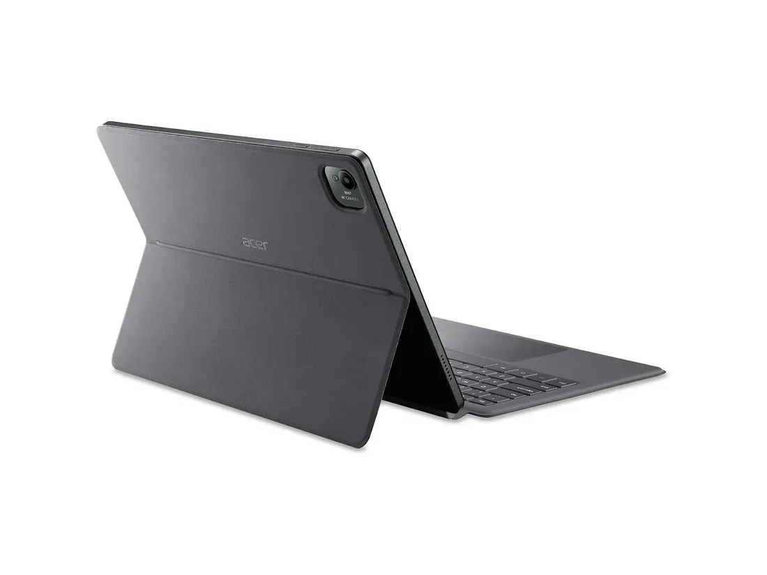 The included protective case doubles as a kickstand - Acer Iconia Duo D12 Ships With a Keyboard and Pen for Under $350