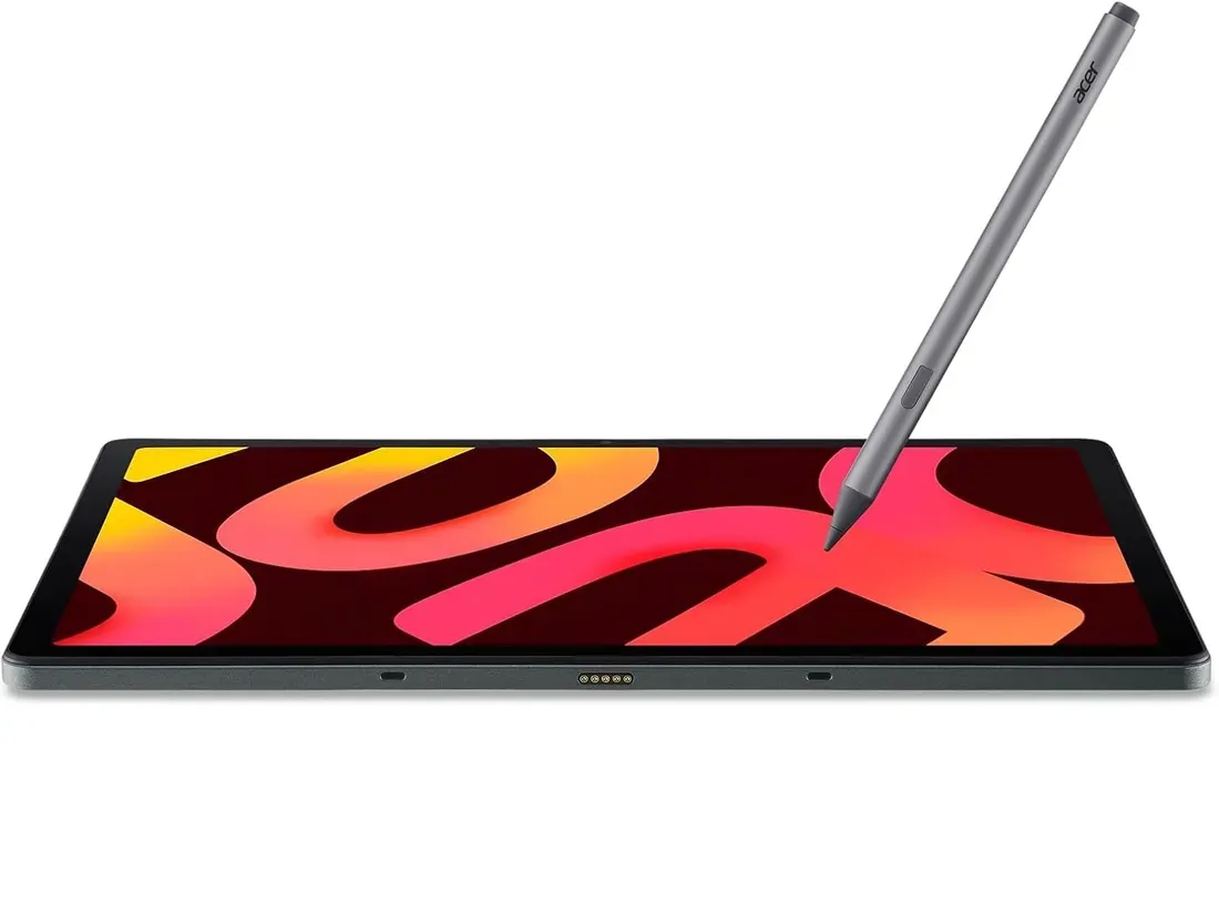 The tablet itself is 0.3-inch (7.5mm) thin - Acer Iconia Duo D12 Ships With a Keyboard and Pen for Under $350