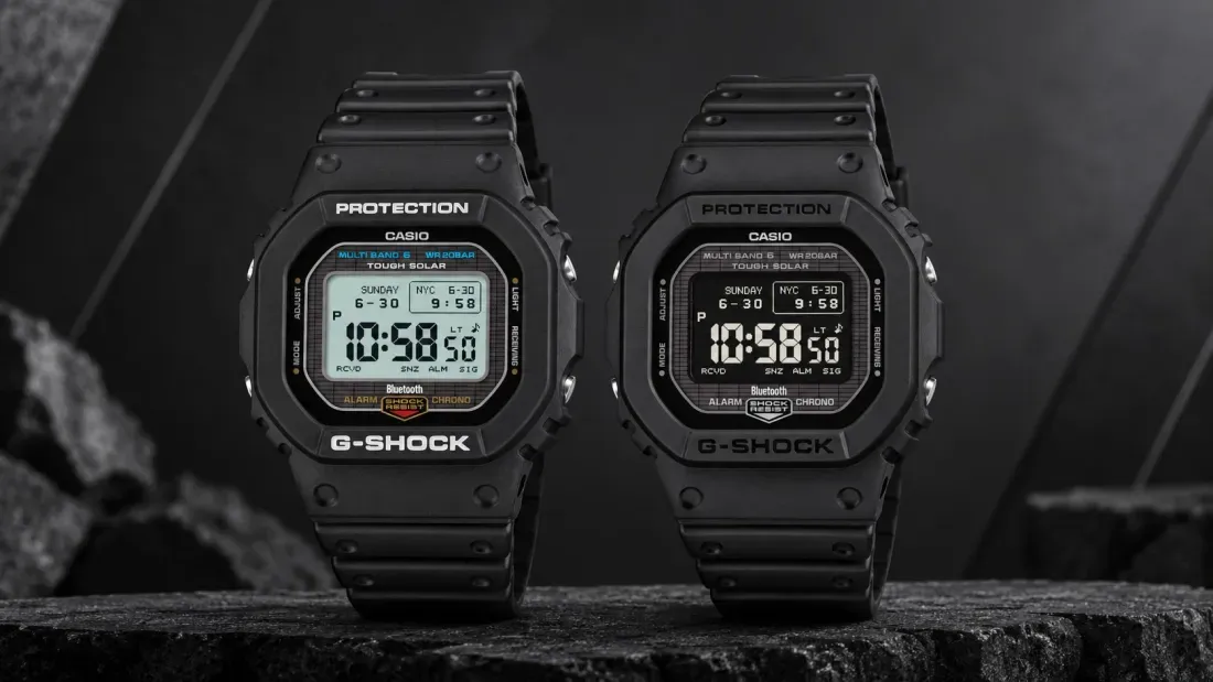Casio G-Shock GWBX5600 watches - Casio Finally Brings High-Contrast MIP Displays to the Iconic G-Shock 5600