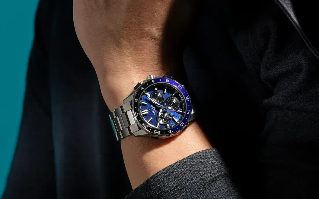 Casio Oceanus OCW-P3000 watches - Casio Solves World-Time Clutter with an Ingenious Ceramic Bezel System