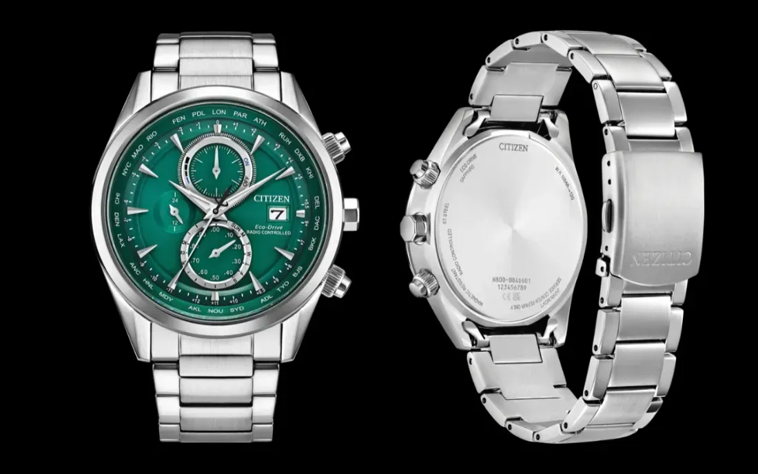 Citizen AT8260-85X watch - Citizen Brings Atomic Clock Precision and an Emerald Dial to the US