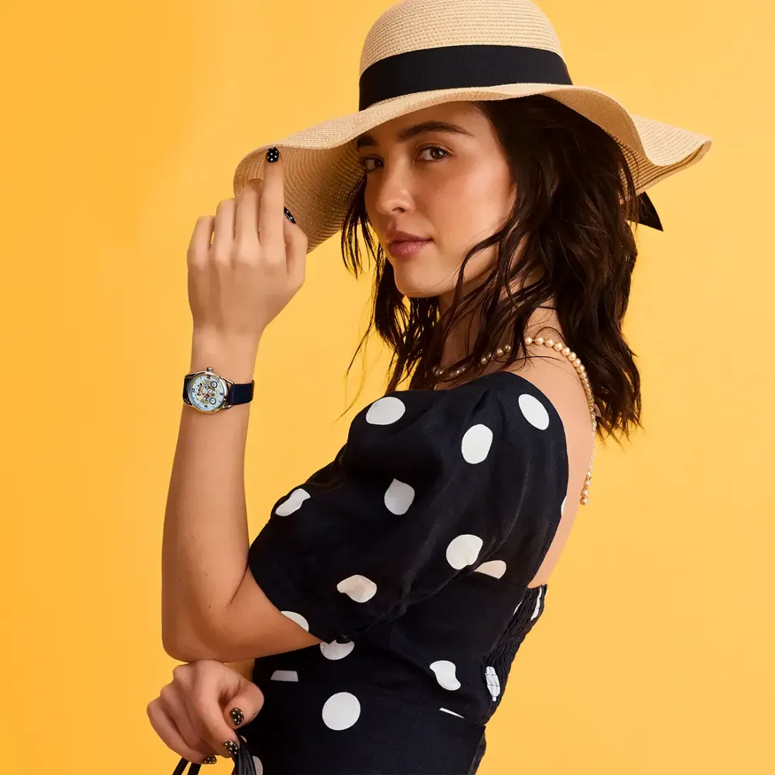 The Citizen FE7097-05W is powered by Eco-Drive tech - Citizen Disney Eco-Drive Watch Never Needs a Battery Swap