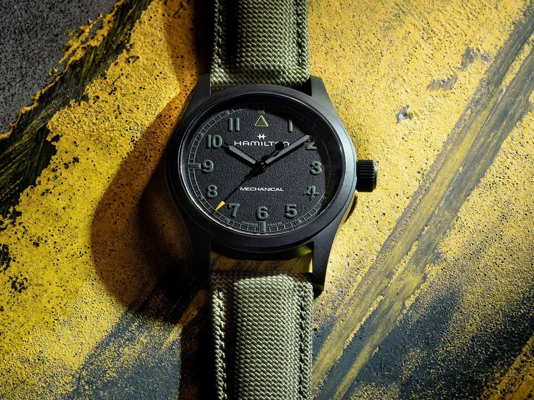 Hamilton Khakhi Field Call of Duty: Modern Warfare 4 collab - Hamilton Turns Captain Price's Modern Warfare Watch Into Reality