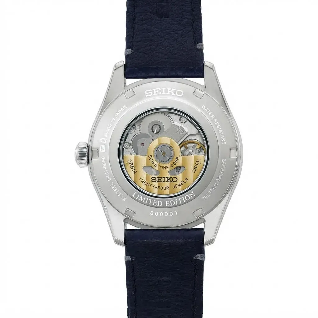 Photo of rear port and I/O connectivity view Handmade Imperfections Define Seiko's Rare Cobalt Porcelain Watch