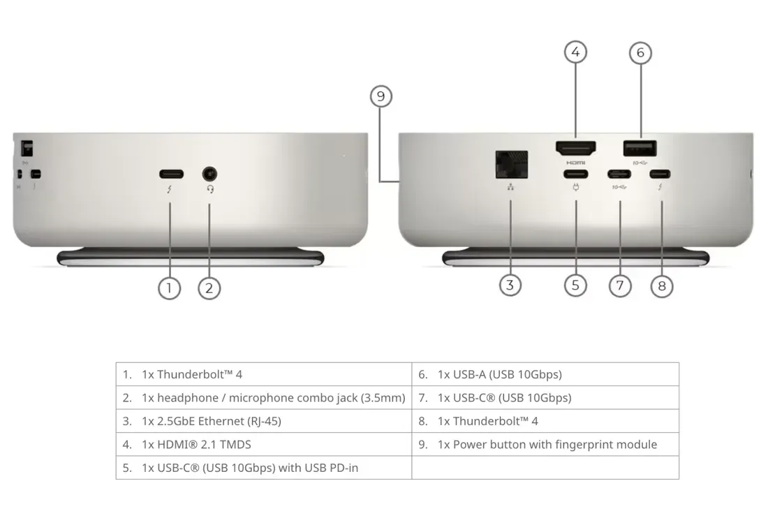 Photo of bottom ventilation view Lenovo's Tiny Panther Lake Mini PC Hits the US at a Steep $2,086
