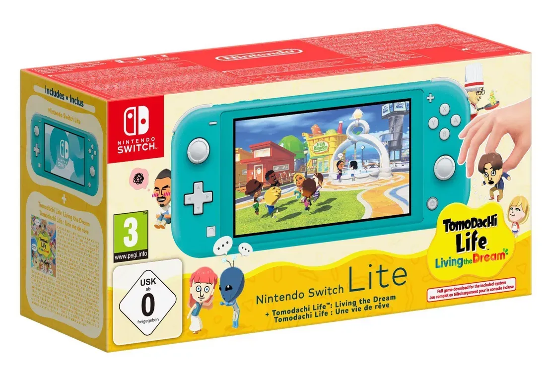 The new Nintendo Switch Lite bundle will be available in Europe in late October. - Nintendo's New Switch Lite Bundle Targets European Fans This October
