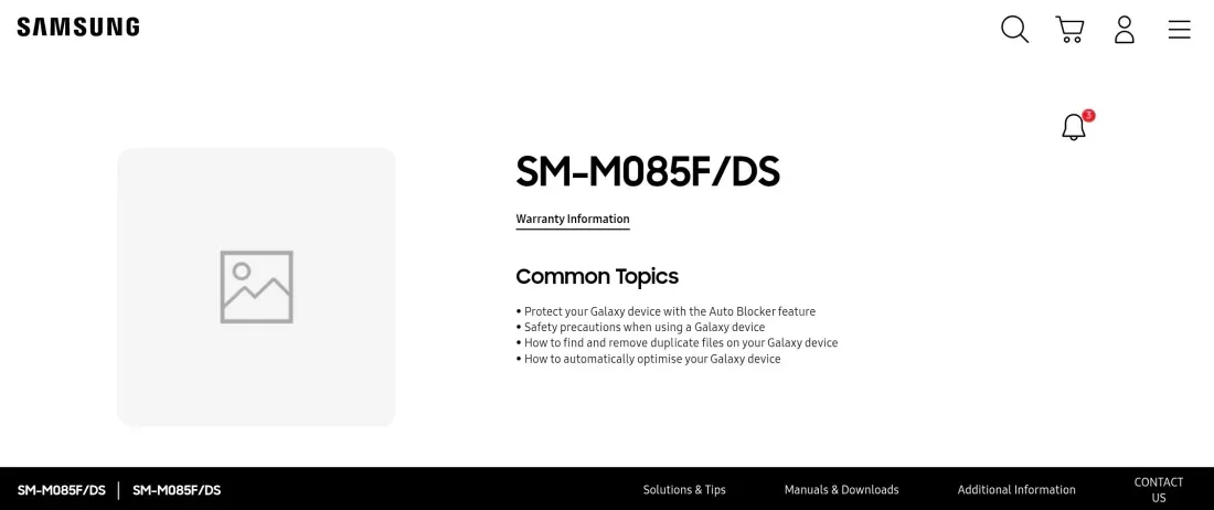 hslgltqbgaas vo Quiet Support Pages Hint at Samsung's Next Ultra-Budget Pair