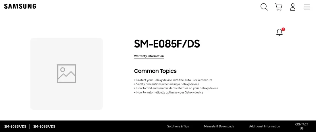 hslgmw6boaaaxmi Quiet Support Pages Hint at Samsung's Next Ultra-Budget Pair
