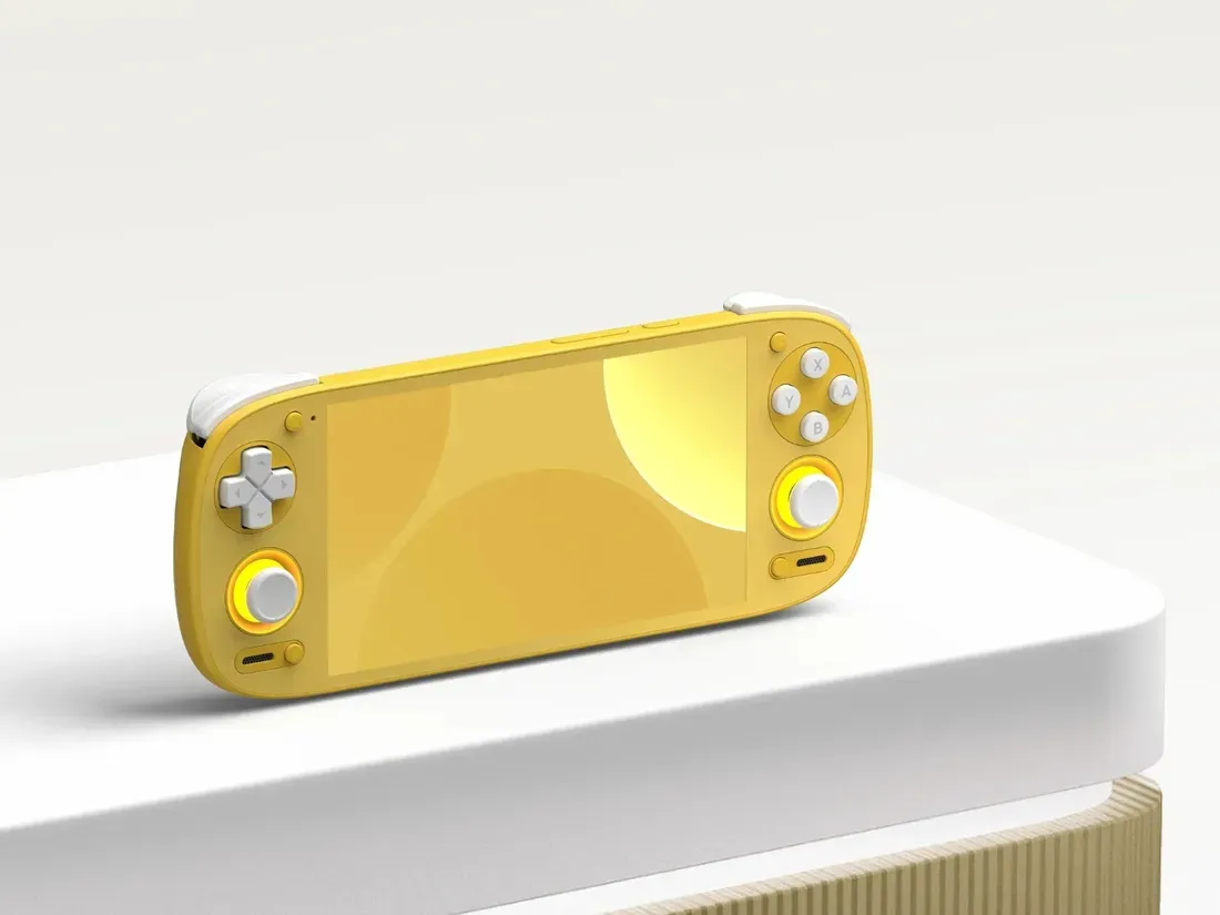 The Retroid Pocket 5 in Yellow. - Retroid Handhelds Are Cheaper on Amazon, but You Should Look Elsewhere