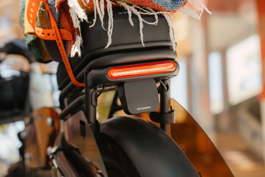 Rear brake light - Segway Built an Auto-Shifting E-Bike That Can Haul 418 Pounds
