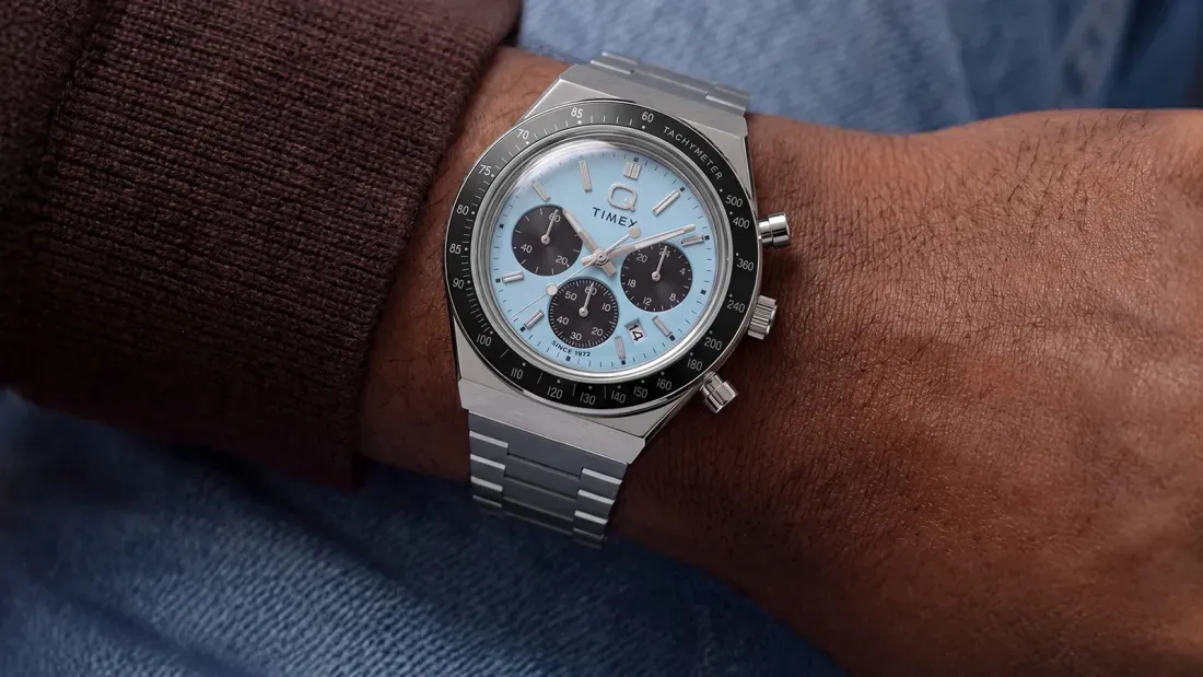 Timex Q Timex Chronograph - These $239 Vintage Motorsport Chronographs Channel Pure 1970s Racing Style