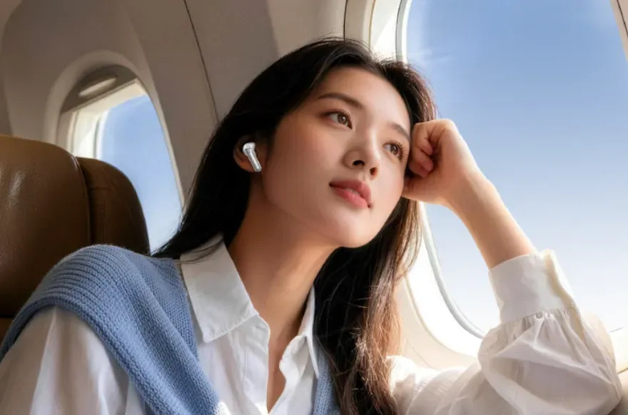 Ugreen HiTune T8 earbuds - These $26 Earbuds Pack AI Transcription and High-Res Audio