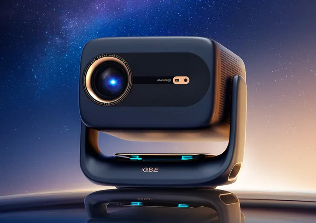 OBE R3 Ultra Max projector - This 1080p Projector Mounts a Full Subwoofer and Gimbal for $560