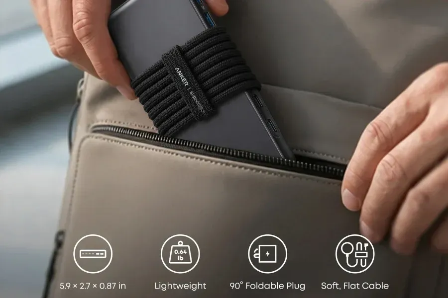 Anker 150W Travel Chargin Adapter Features - This 150W Travel Charger Finally Kills the Cable Clutter in Your Carry-On