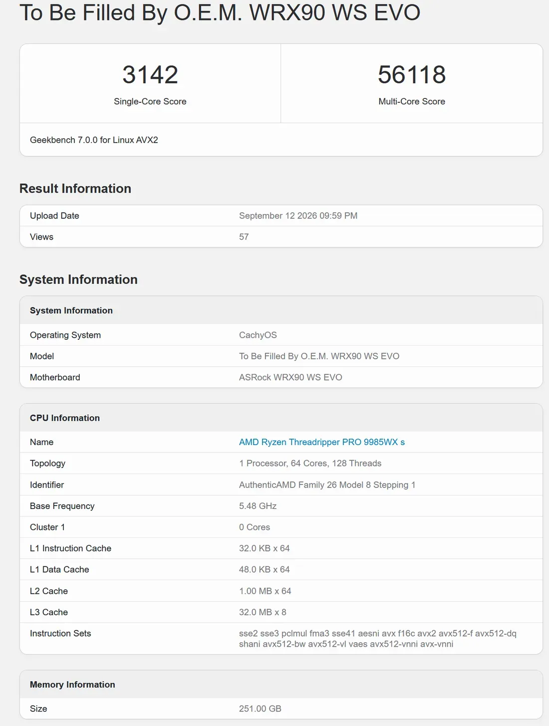 Threadripper Pro 9985WX Geekbench 7 score - This 36-Core Mac Chip Is Trading Blows With 96-Core Server CPUs