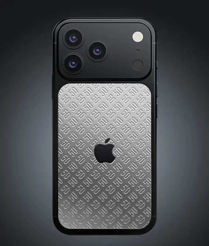 Black Moon - This $7,800 Custom iPhone Swaps Glass for 24K Gold and Forged Carbon
