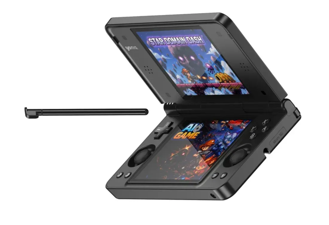 Photo of bottom ventilation view This Dual-Screen Retro Handheld Tackles Nintendo DS Flaws for $159