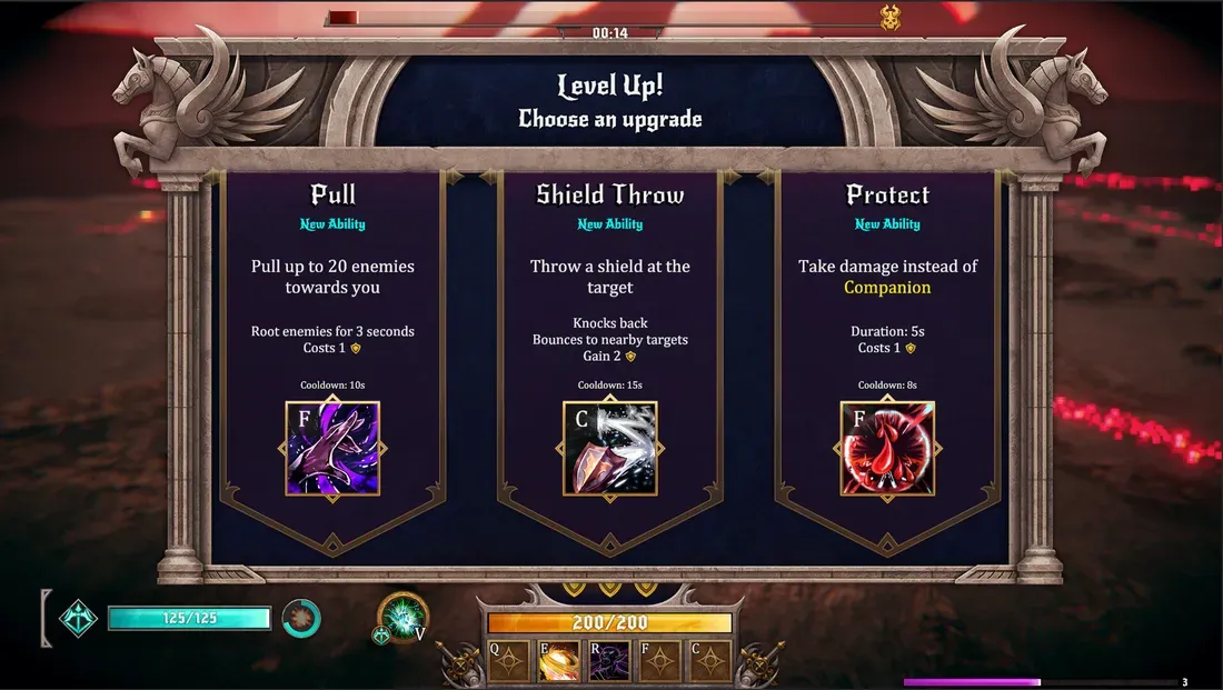 Pictured: A gameplay screenshot from Don't Lose Aggro. - This Dungeon Crawler Finally Makes the Tank Role the Main Character