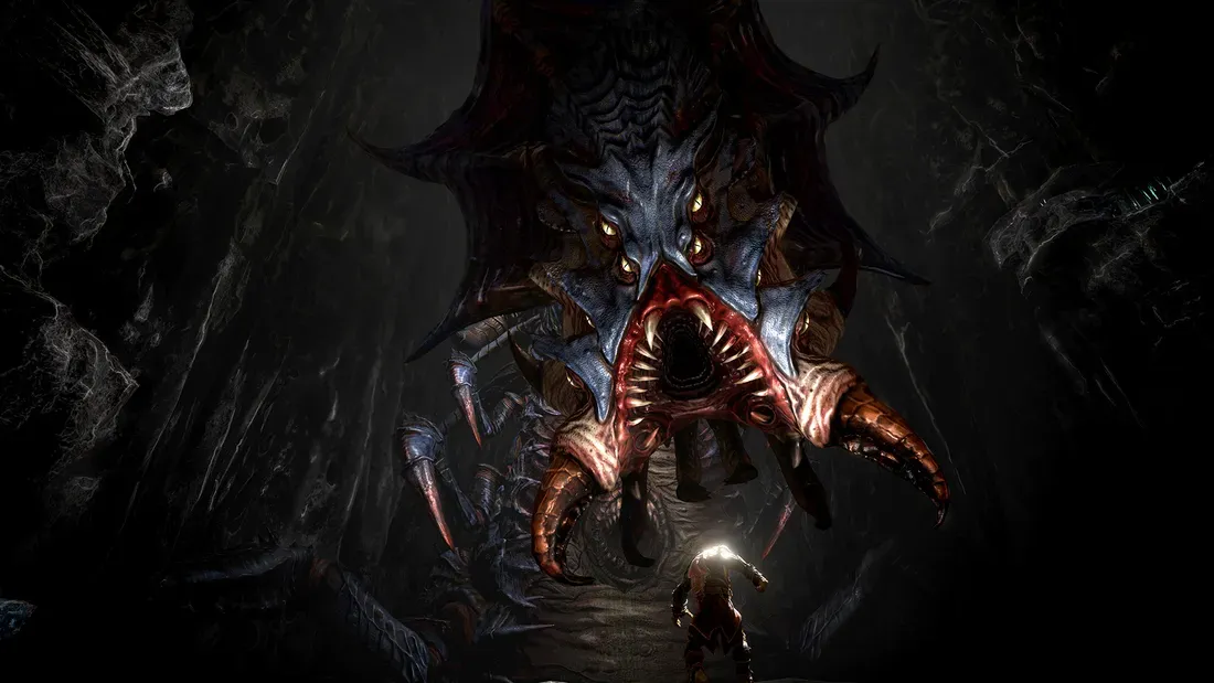An image showing a creature in Styx: Shards of Darkness. - This Highly Rated Goblin Stealth Game Is Currently Selling for Under $1.50