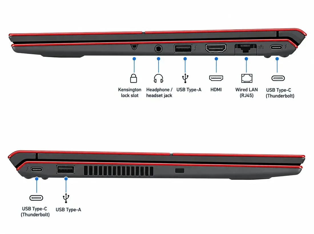 Vaio T series ports and connectivity (machine translated) - Vaio Returns With a Flexible 2.5K Ultrabook That Lasts All Day