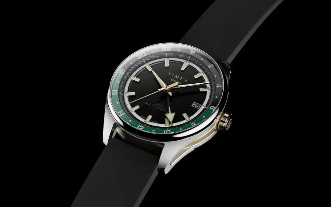 Timex Atelier GMT Première M1a watch - With a Swiss GMT Core, Timex Redefines What a $1,350 Watch Can Be