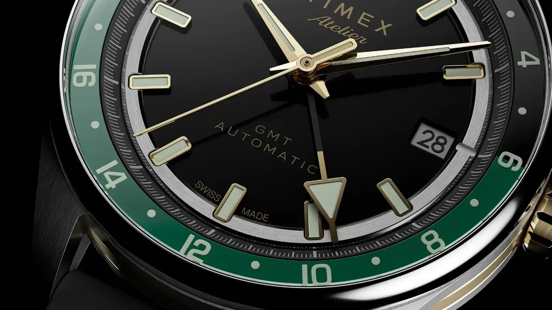 Timex Atelier GMT Première M1a watch - With a Swiss GMT Core, Timex Redefines What a $1,350 Watch Can Be