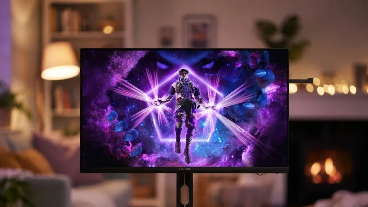 AOC AGON AG277QSD 26.5-inch QHD 320Hz QD-OLED gaming monitor