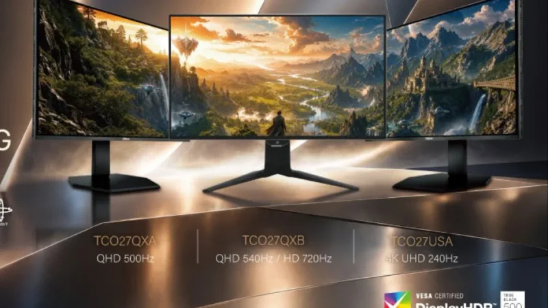ASRock Taichi OLED Monitors Push Frame Rates Up to 720 Hz
