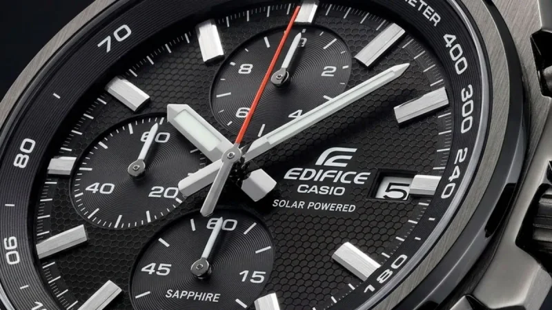 Casio's New Solar Chronographs Trade Bulky Cases for Motorsport Utility