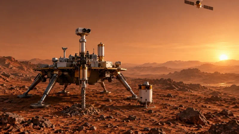 China Could Retrieve Mars Rocks by 2031 While NASA Remains Stalled