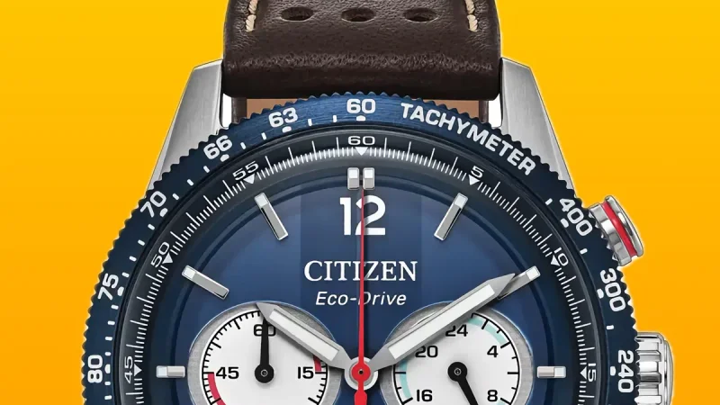 Citizen’s New Racing Chronograph Fixes the Bracelet Fatigue Problem