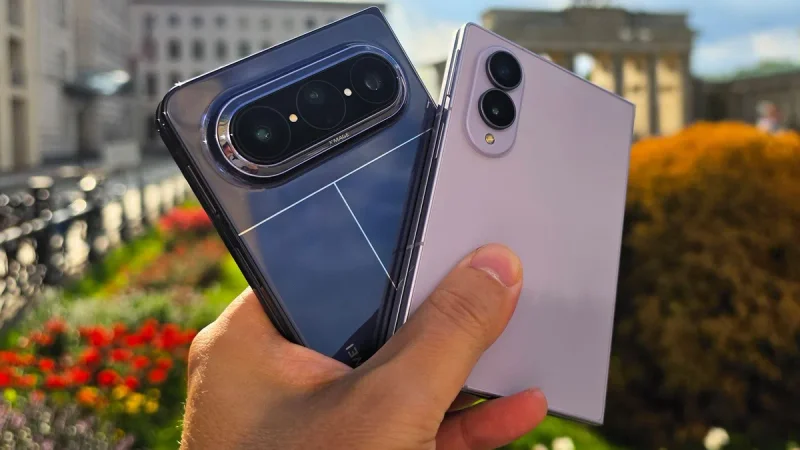 Foldable Camera Showdown: Samsung Galaxy Z Fold8 vs Huawei Pura X Max