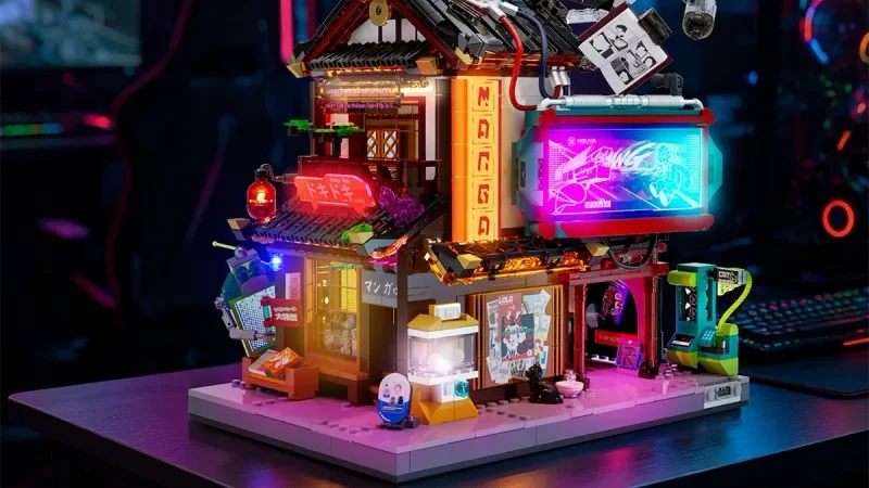 Forget Stickers: This $119 Cyberpunk Building Set Is Fully Printed