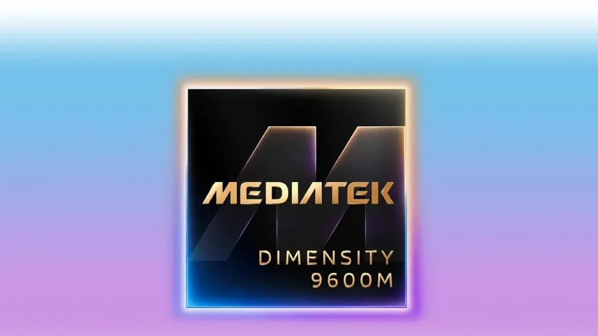 MediaTek Dimensity 9600M chipset specs and feature breakdown infographic