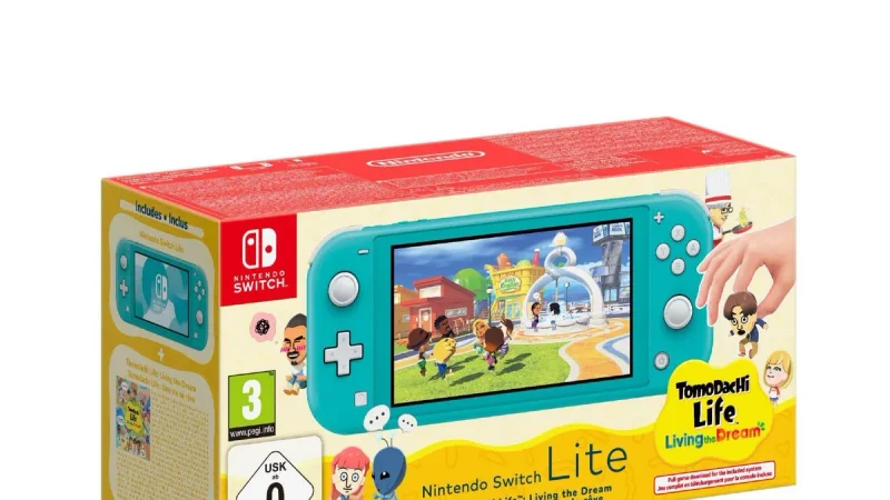 Nintendo's New Switch Lite Bundle Targets European Fans This October