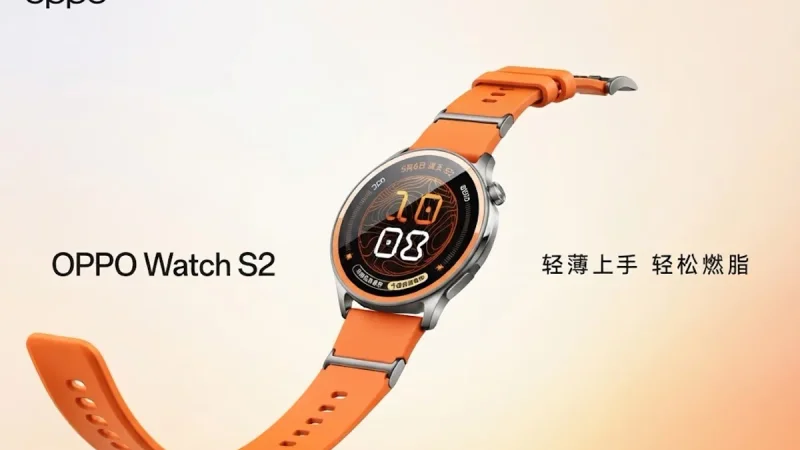 Oppo Watch S2 Promises Granular Fat-Burning Data in a Familiar Chassis