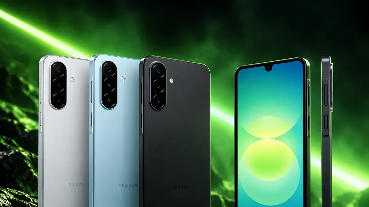 Samsung Galaxy A18 4G budget smartphone showing front display and rear design