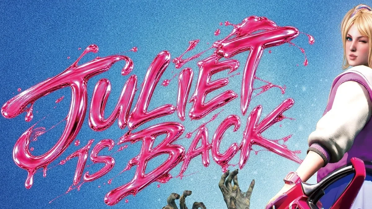 Lollipop Chainsaw project announcement banner at Tokyo Game Show