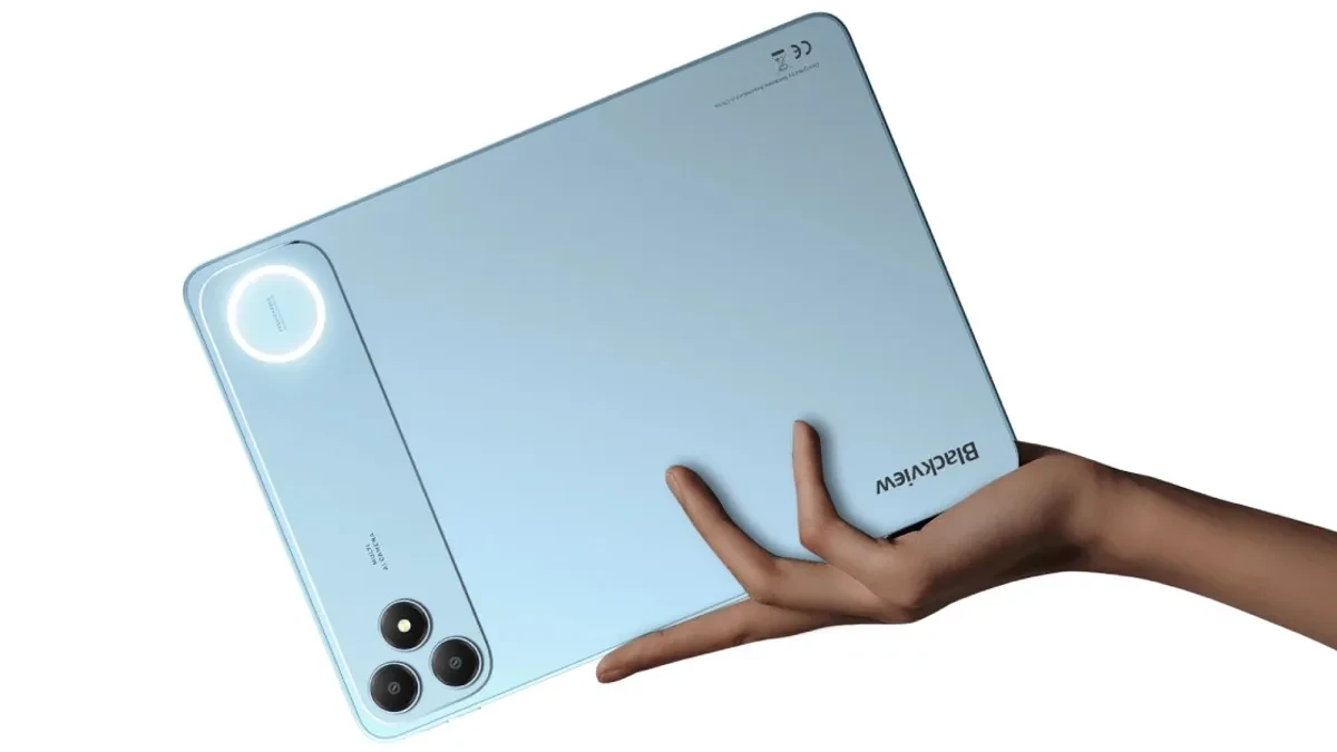 Blackview Zeno 6 Pro tablet featuring an 11-inch 120Hz display and rear camera module