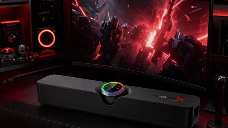 This $50 Desktop Soundbar Brings Bluetooth 6.0 to Clean Setups