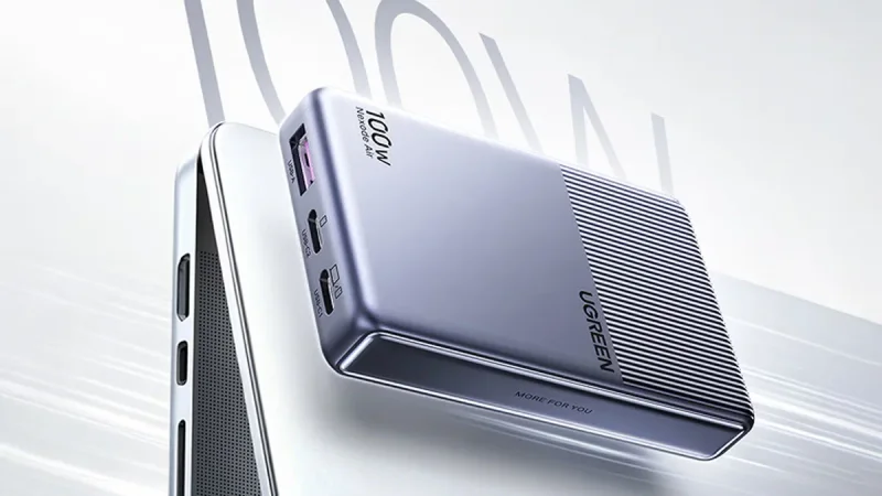 This Card-Thin 100W Charger Ends Awkward Outlet Clearance Frustration