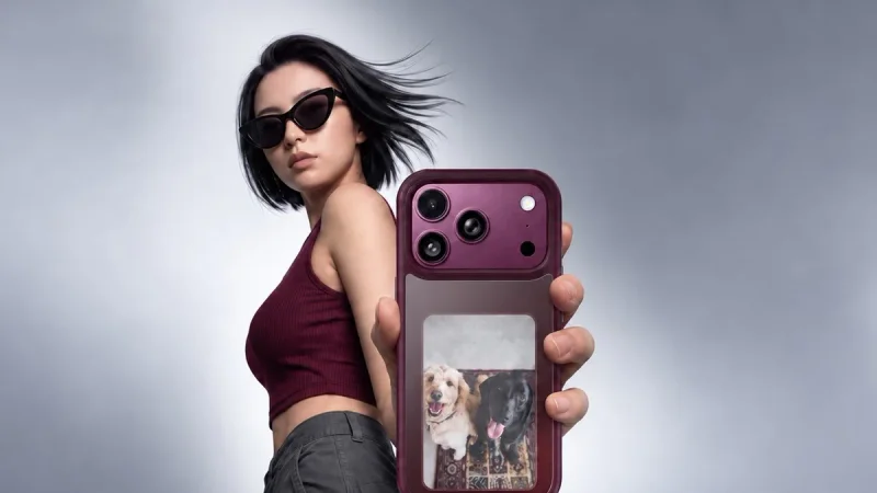This E-Ink Case Turns Your iPhone 18 Pro Into a Customizable Canvas